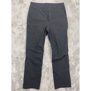 Adidas Men's‎ Pants 32x32 Black Chino Stretch Outdoor Performance Nylon Blend